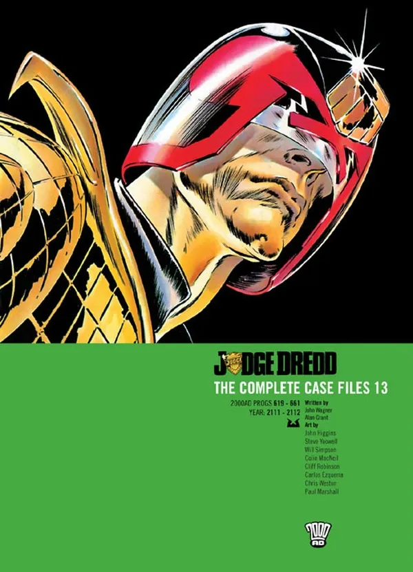 Cover of Judge Dredd: The Complete Case Files #13