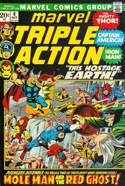 Cover of Marvel Triple Action #6