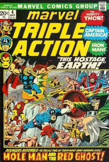 Cover of Marvel Triple Action #6