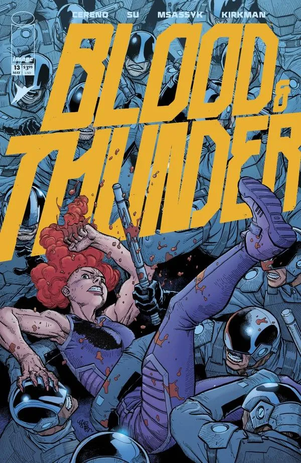 Cover of Blood & Thunder #13