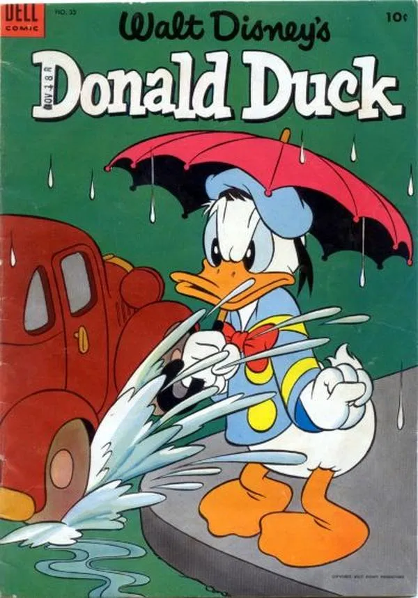 Cover of Walt Disney's Donald Duck #33