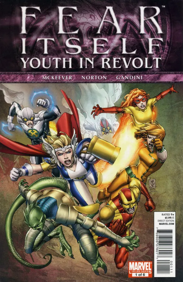 Cover of Fear Itself: Youth in Revolt #1
