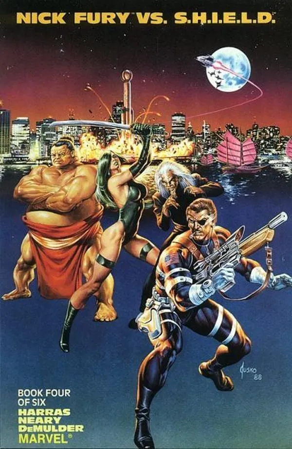Cover of Nick Fury vs. S.H.I.E.L.D. #4