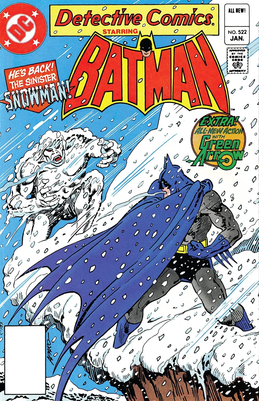 Cover of Detective Comics #522