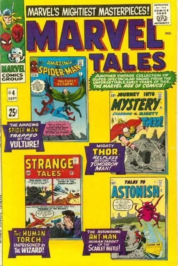 Cover of Marvel Tales #4