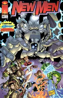 Cover of NewMen #19