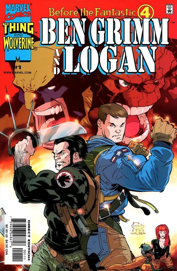 Cover of Before the Fantastic Four: Ben Grimm and Logan #1