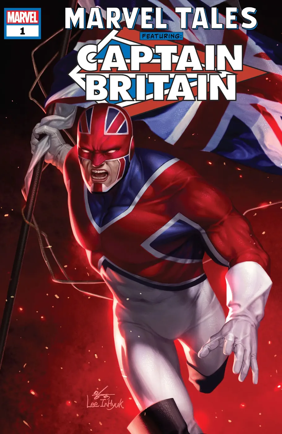 Cover of Marvel Tales: Captain Britain #1