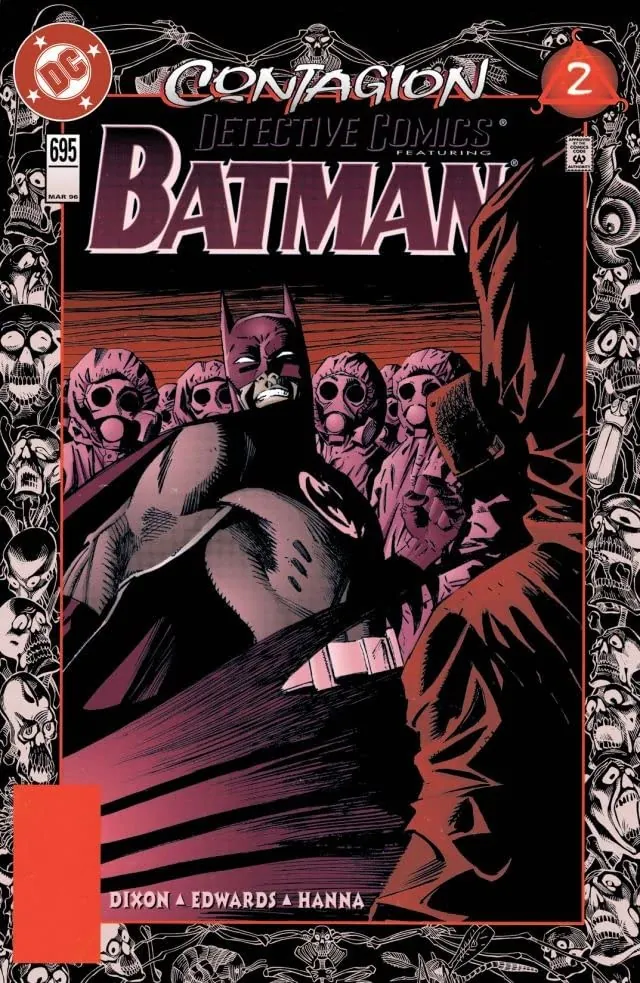 Cover of Detective Comics #695