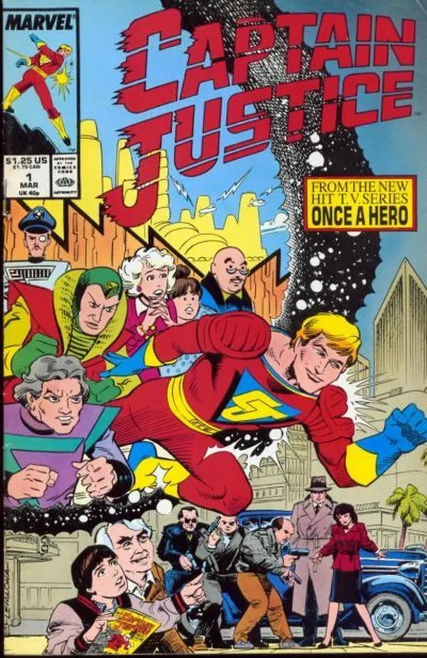 Cover of Captain Justice #1