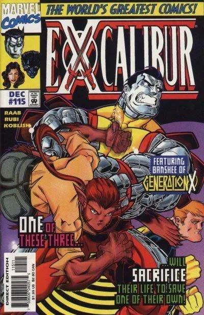 Cover of Excalibur #115