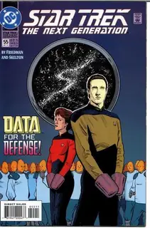 Cover of Star Trek: The Next Generation #55