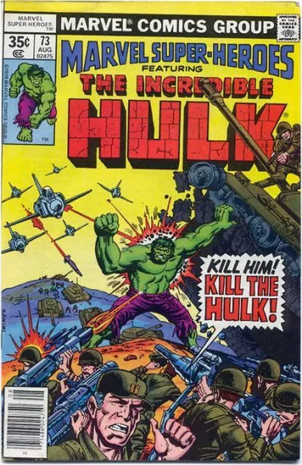 Cover of Marvel Super-Heroes #73