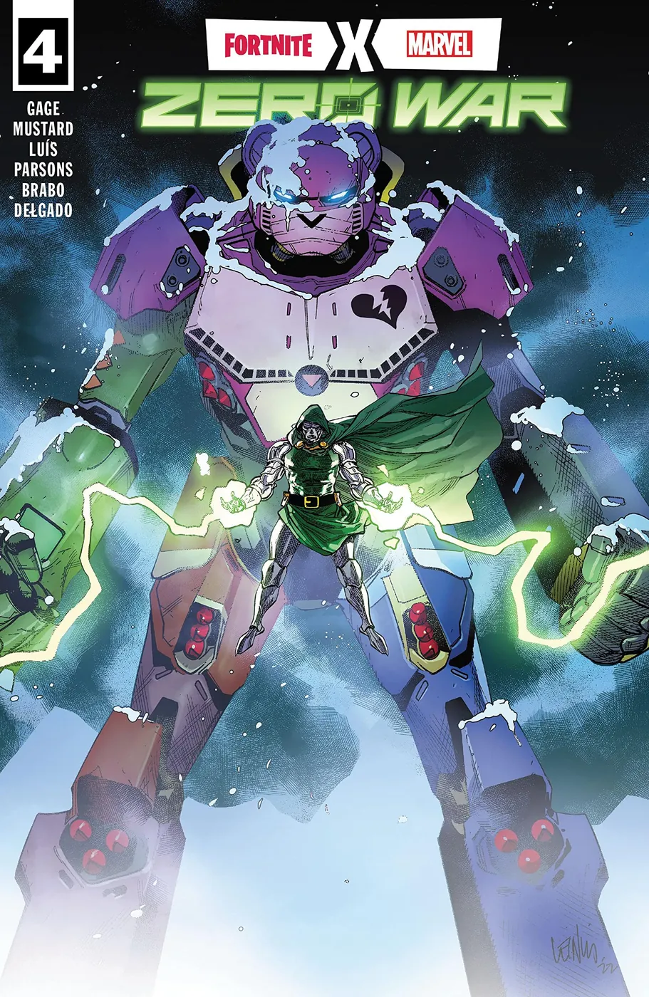 Cover of Fortnite X Marvel: Zero War #4