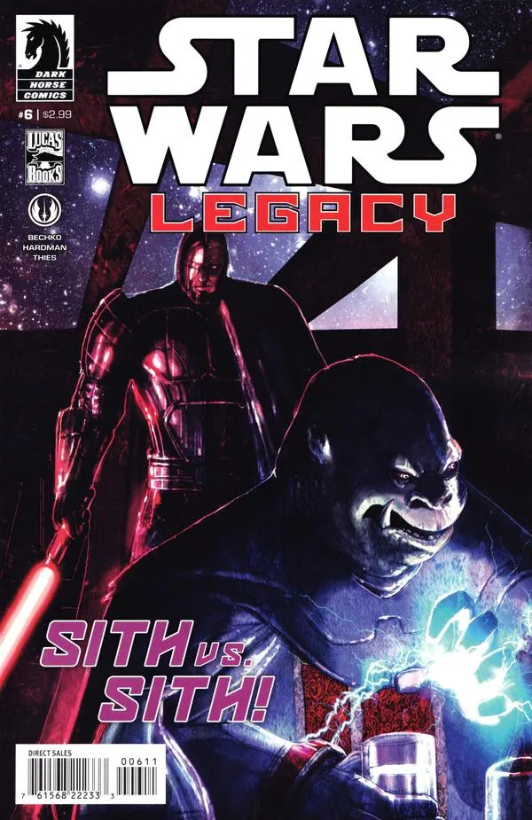 Cover of Star Wars: Legacy #6