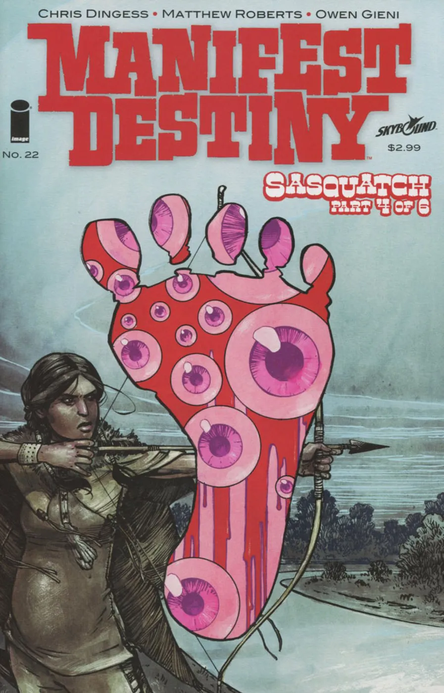 Cover of Manifest Destiny #22