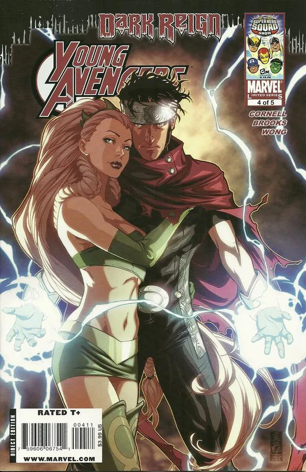 Cover of Dark Reign: Young Avengers #4
