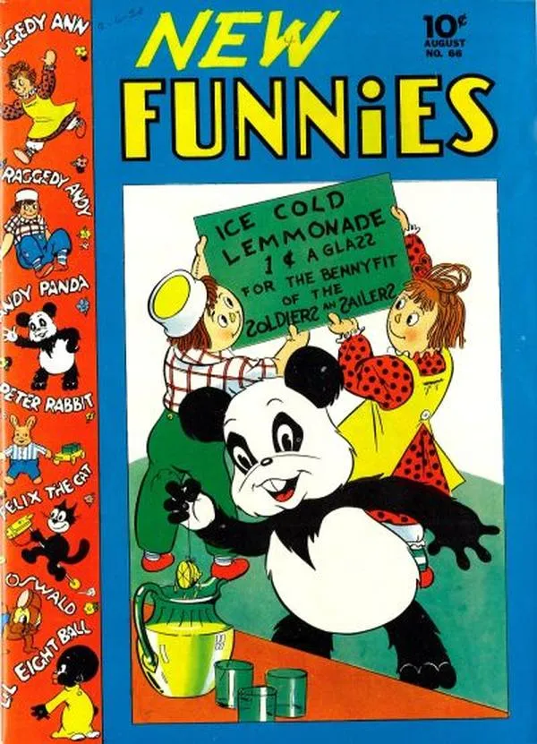Cover of New Funnies #1