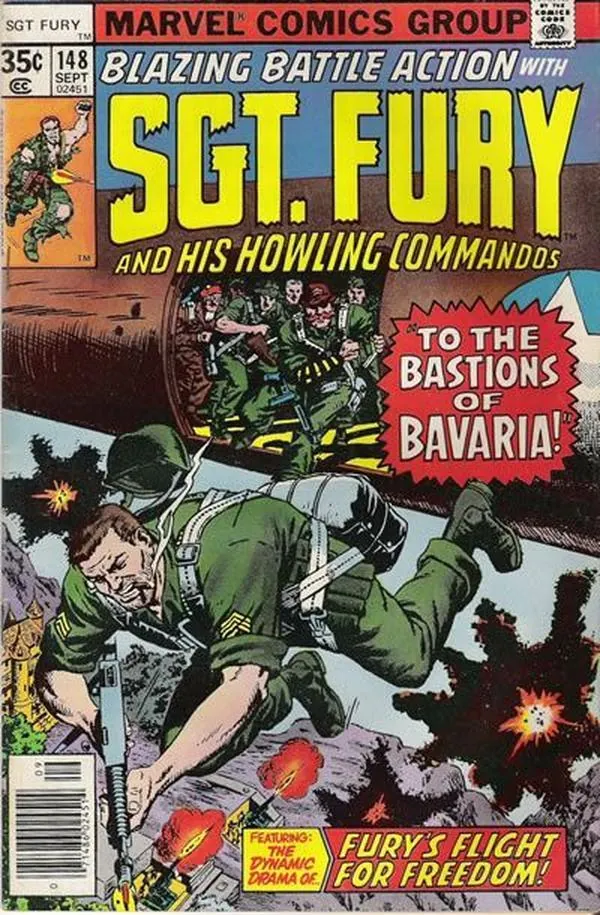 Cover of Sgt. Fury and His Howling Commandos #148