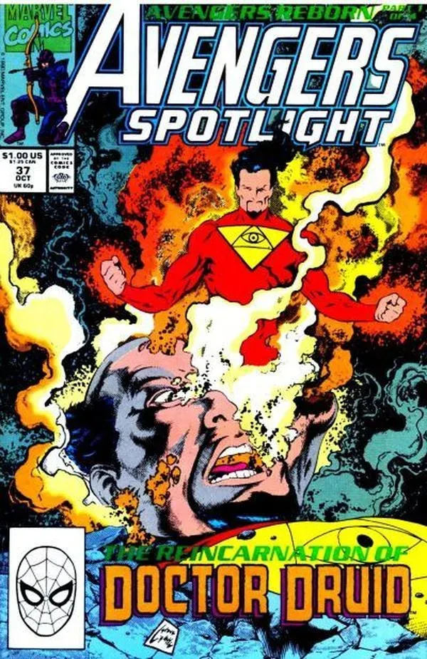 Cover of Avengers Spotlight #37