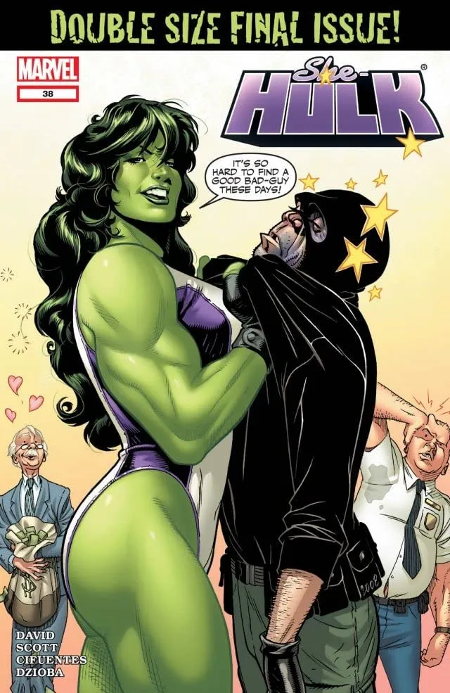 Cover of She-Hulk #38