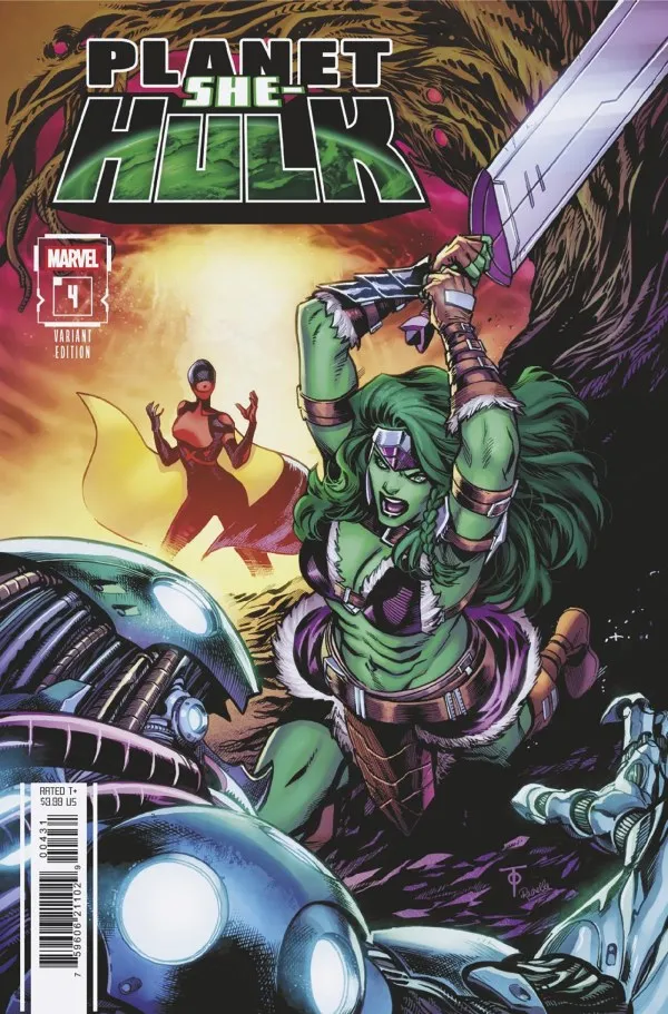 Cover of Planet She-Hulk #4