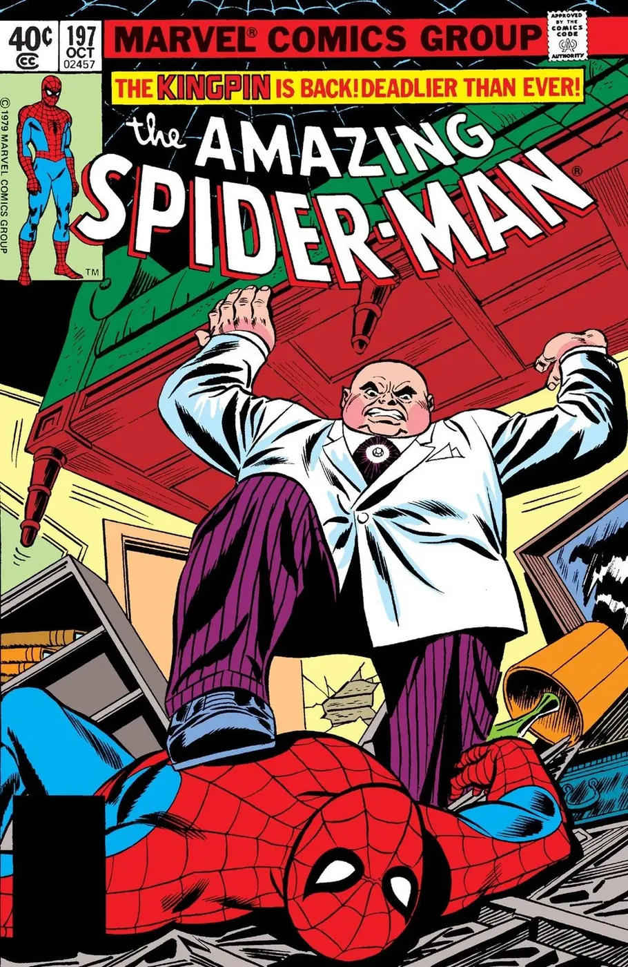 Cover of The Amazing Spider-Man #197
