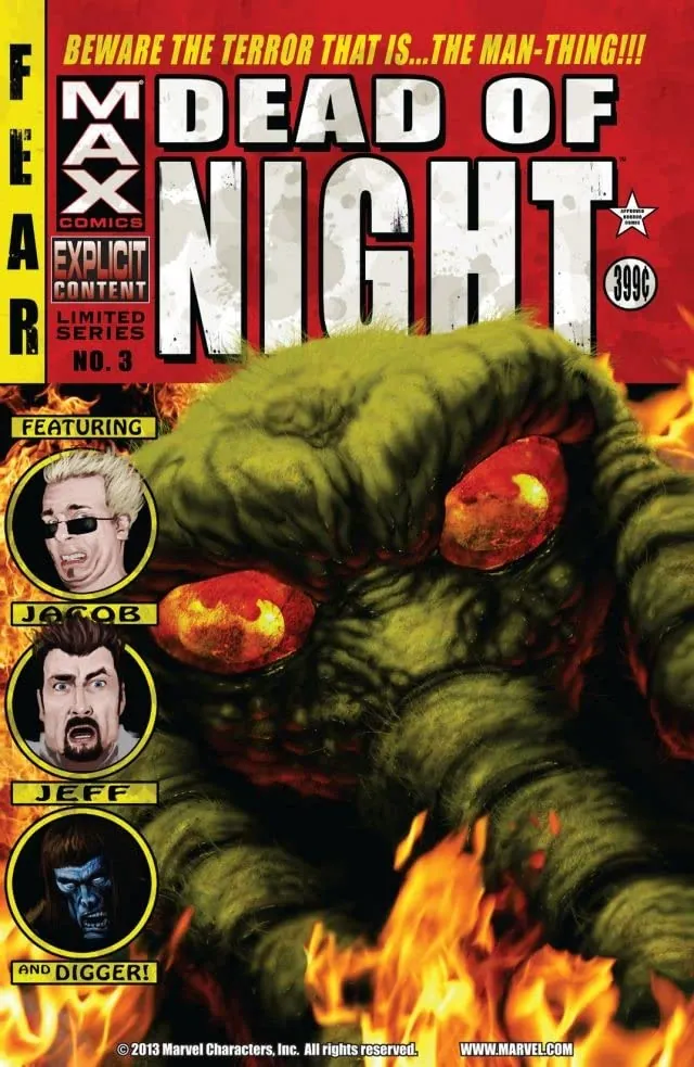 Cover of Dead of Night Featuring Man-Thing #3