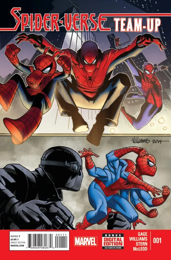 Cover of Spider-Verse Team-Up #1