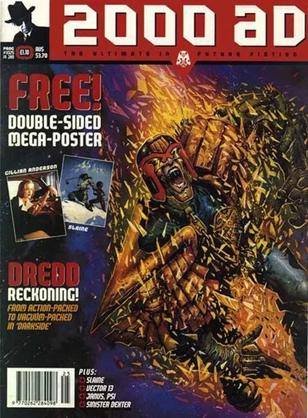 Cover of 2000 AD #1025