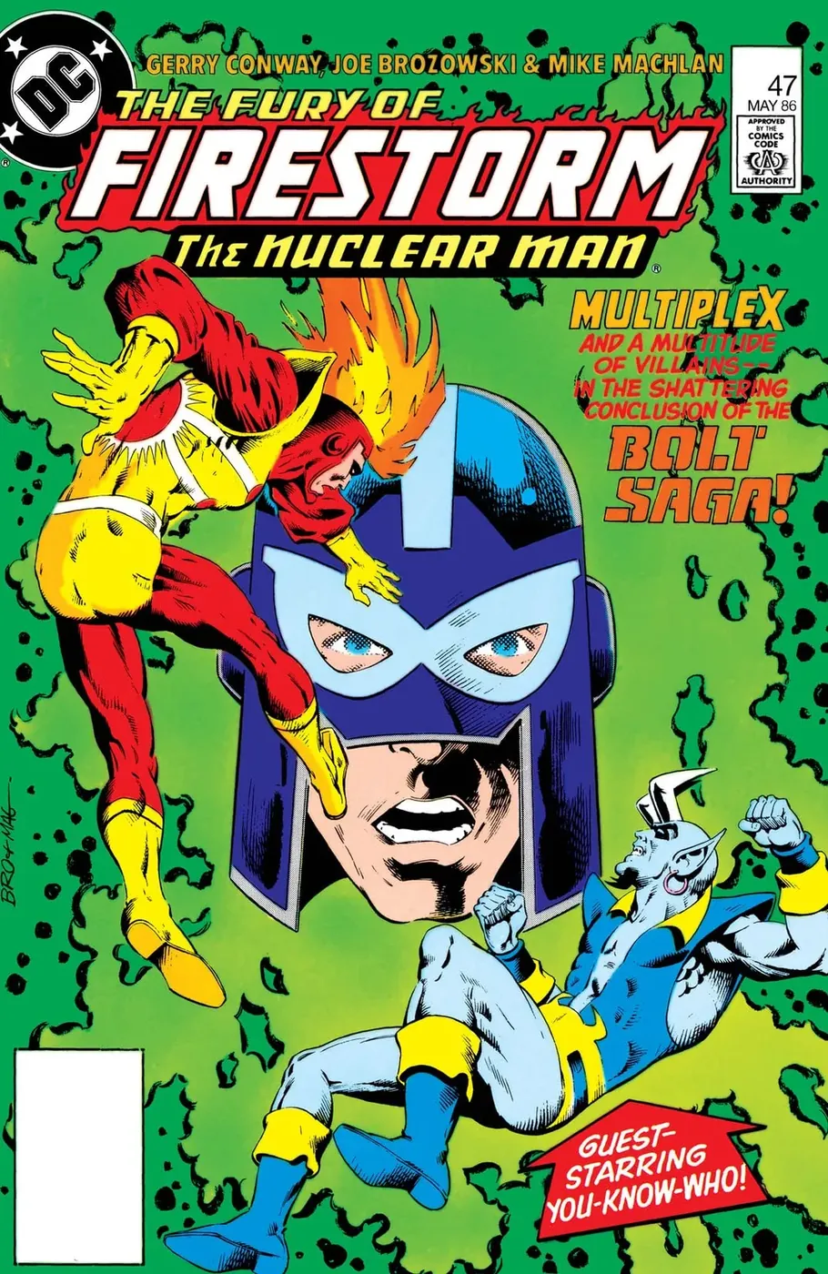 Cover of The Fury of Firestorm #47