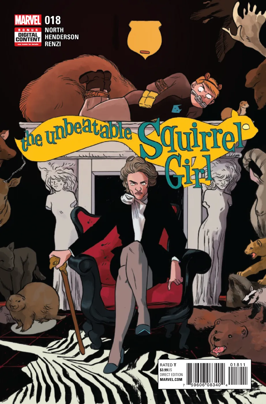 Cover of The Unbeatable Squirrel Girl #18