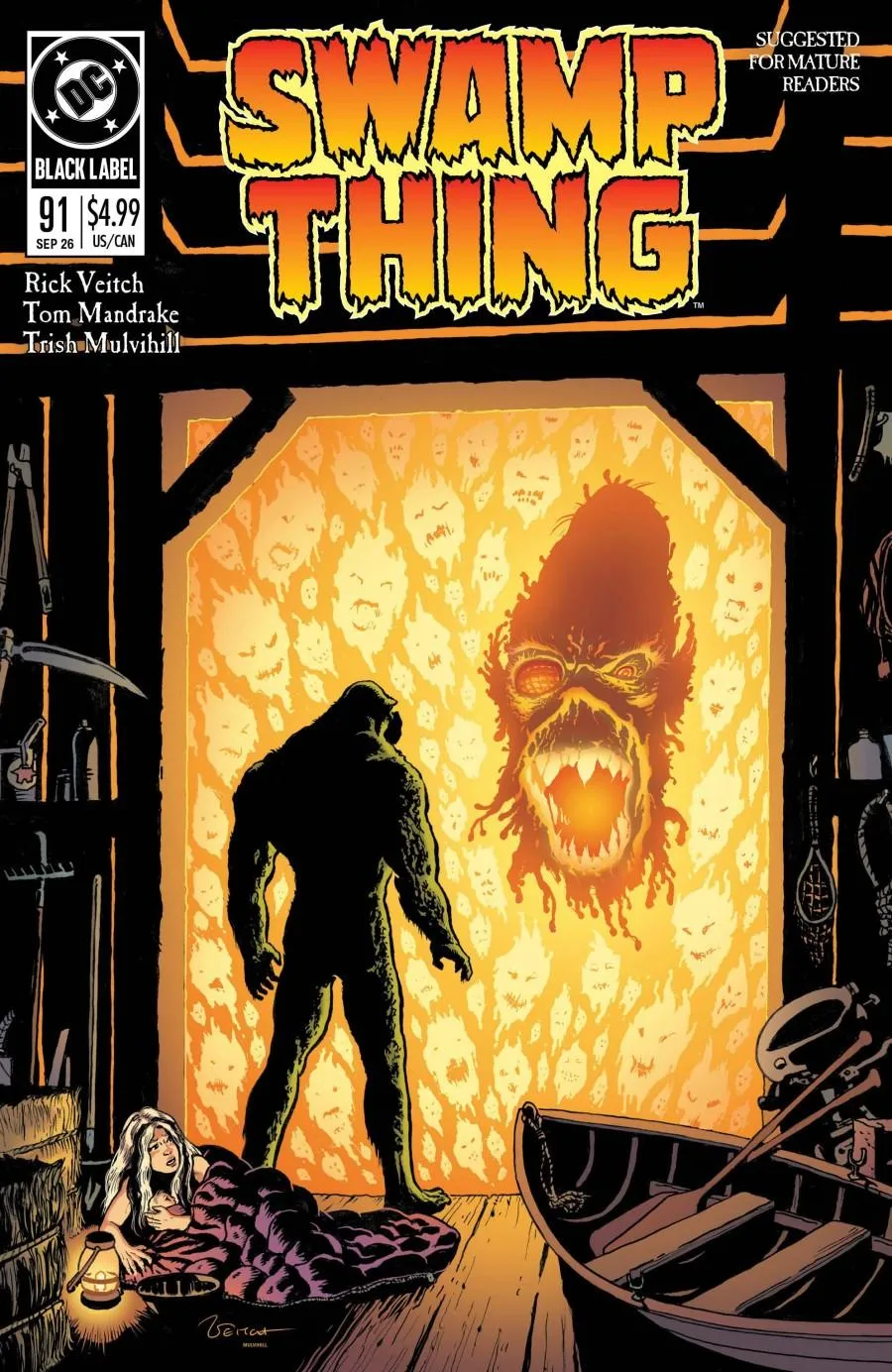 Cover of Swamp Thing 1989 #4 (91)