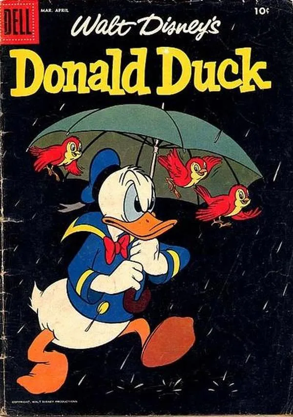 Cover of Walt Disney's Donald Duck #58