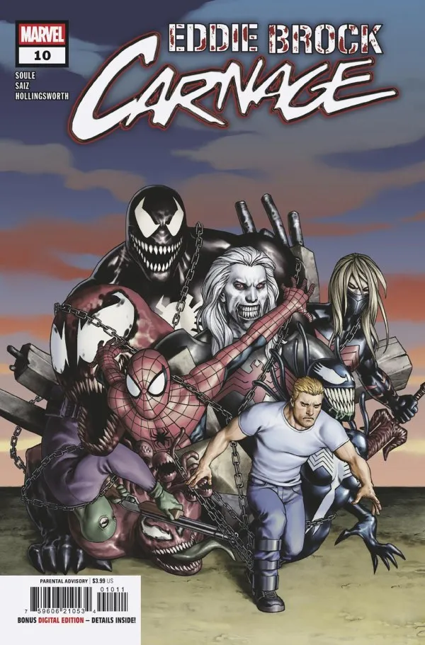 Cover of Eddie Brock: Carnage #10