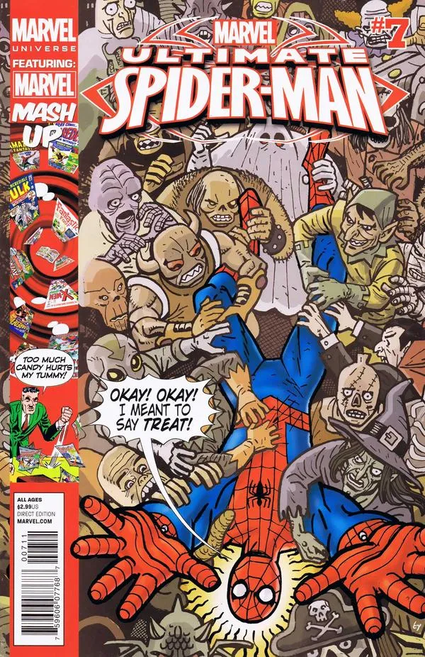 Cover of Marvel Universe Ultimate Spider-Man #7