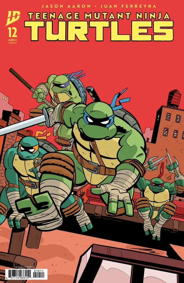 Cover of Teenage Mutant Ninja Turtles #12
