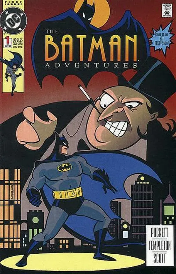 Cover of The Batman Adventures #1
