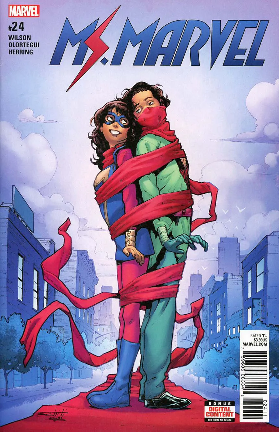 Cover of Ms. Marvel #24
