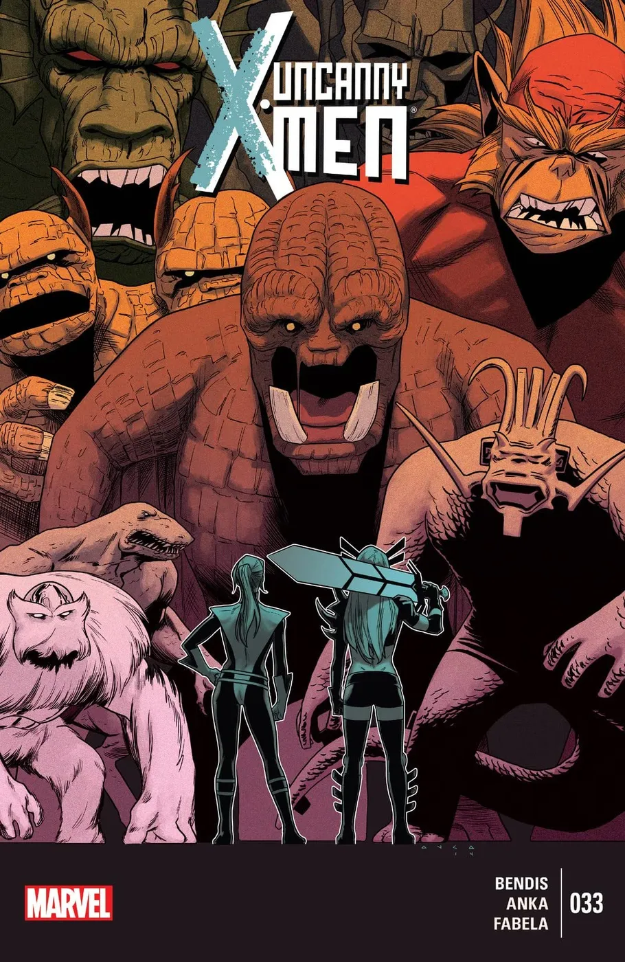 Cover of Uncanny X-Men #33