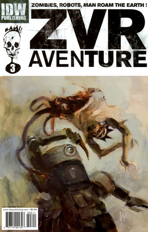 Cover of Zombies vs. Robots Aventure #3