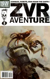 Cover of Zombies vs. Robots Aventure #3