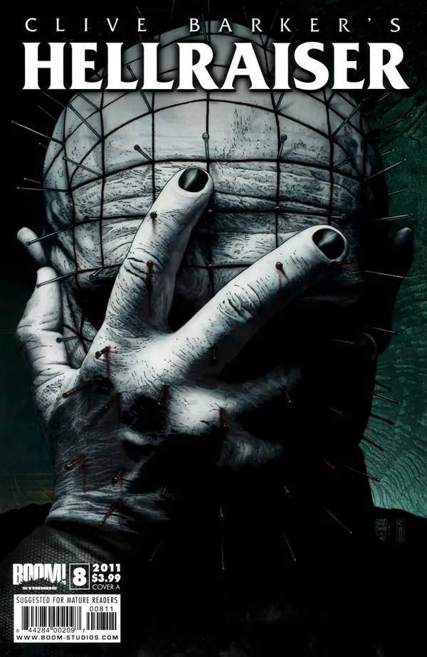 Cover of Clive Barker's Hellraiser #8