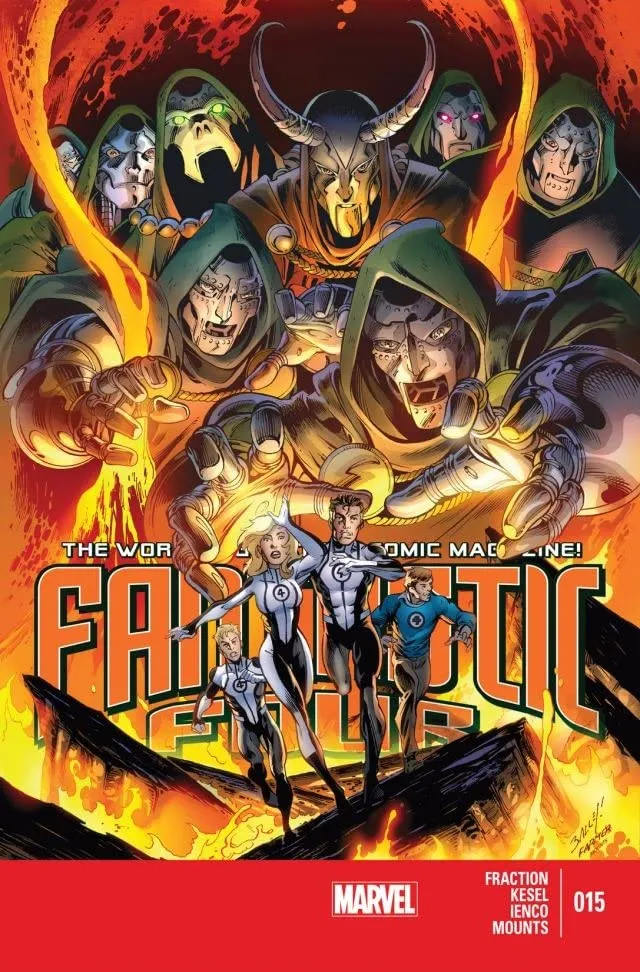 Cover of Fantastic Four #15