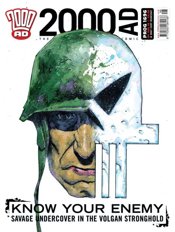 Cover of 2000 AD #1696