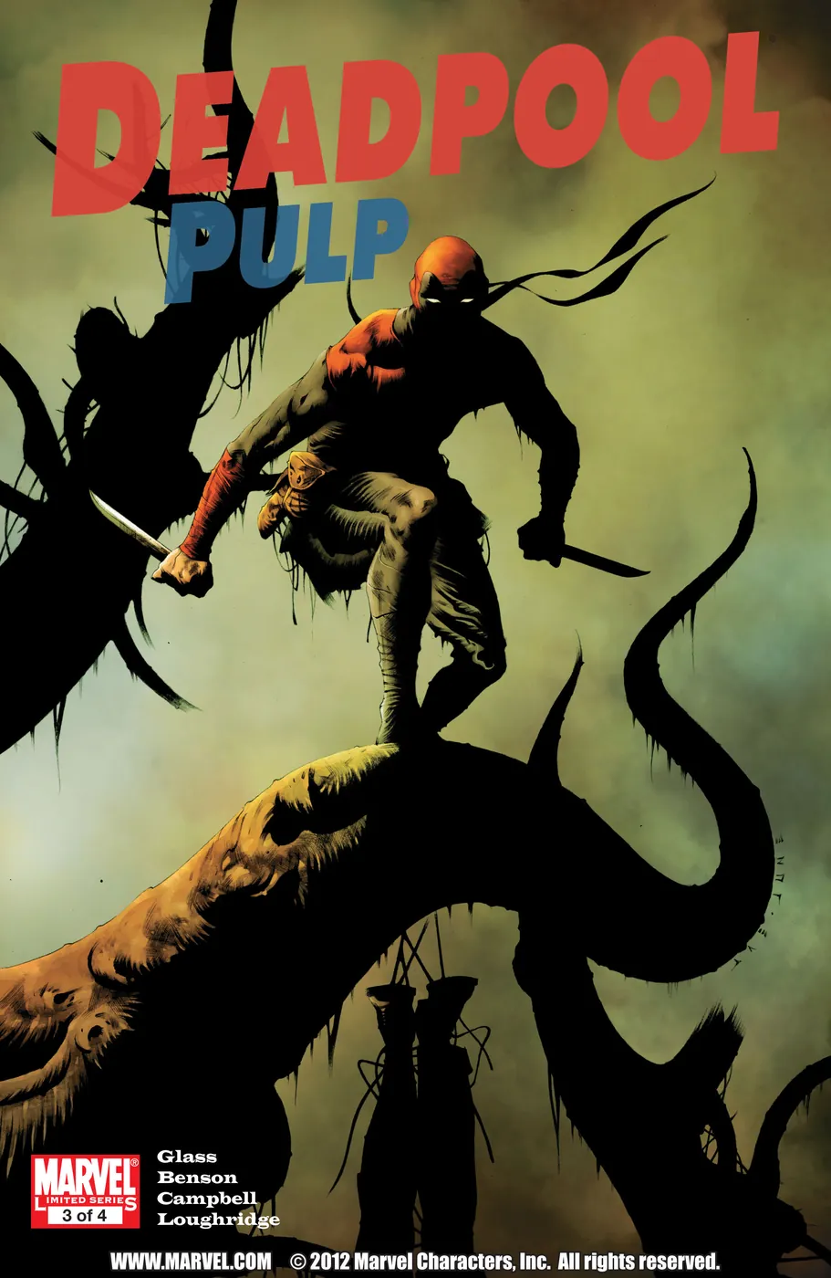 Cover of Deadpool Pulp #3