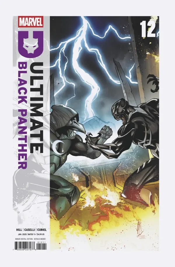 Cover of Ultimate Black Panther #12