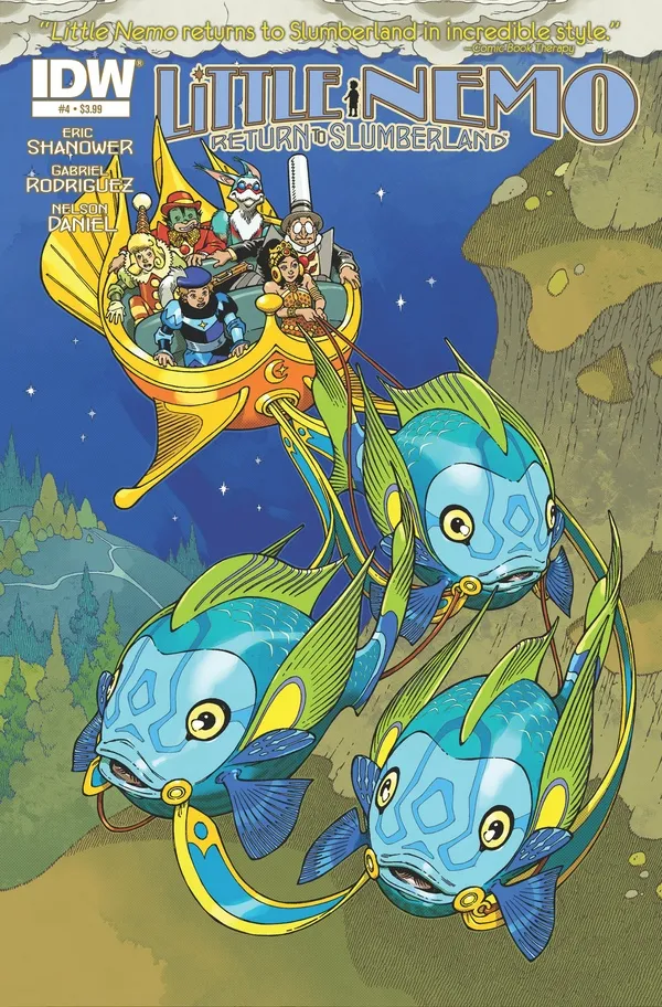 Cover of Little Nemo: Return to Slumberland #4