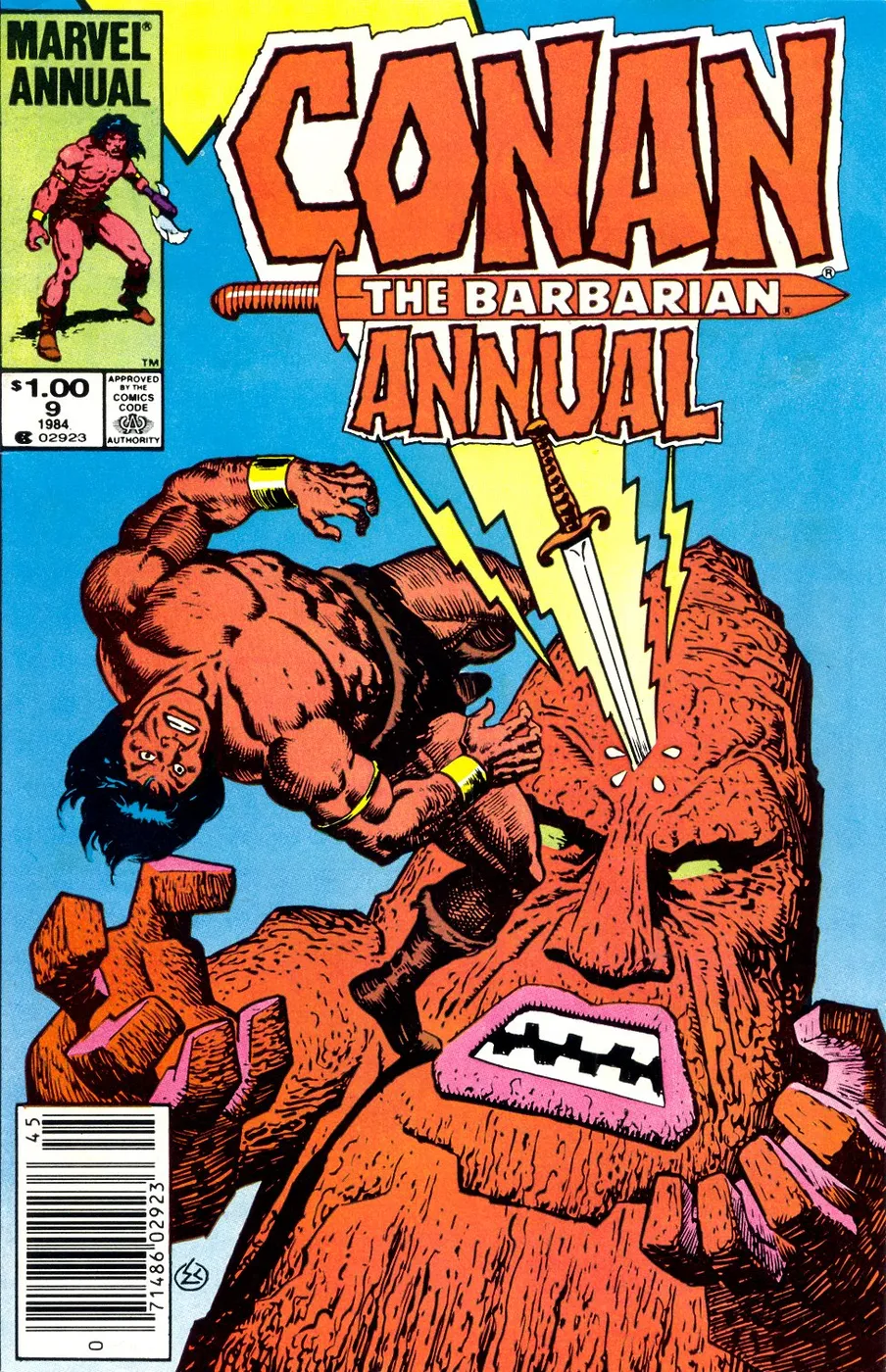 Cover of Conan Annual #9