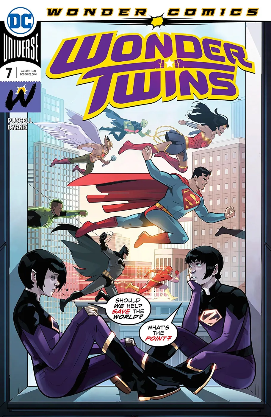 Cover of Wonder Twins #7